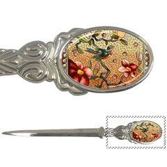 Flower Cubism Mosaic Vintage Letter Opener by Wegoenart