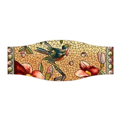 Flower Cubism Mosaic Vintage Stretchable Headband by Wegoenart