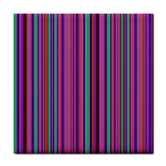 Stripes Wallpaper Texture Tile Coasters by Wegoenart