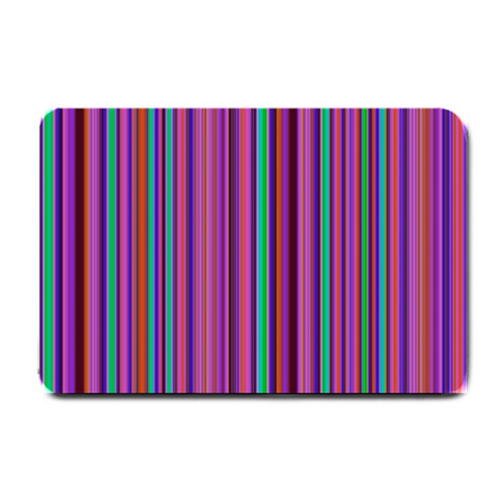 Stripes Wallpaper Texture Small Doormat 