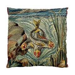 Fish Underwater Cubism Mosaic Standard Cushion Case (two Sides) by Wegoenart