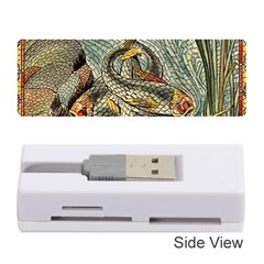 Fish Underwater Cubism Mosaic Memory Card Reader (stick) by Wegoenart