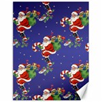 Christmas Vintage Santa Background Canvas 18  x 24  17.8 x23.08  Canvas - 1