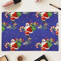 Christmas Vintage Santa Background Cosmetic Bag (xxl) by Wegoenart