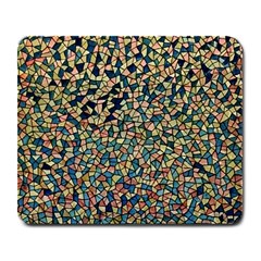 Background Cubism Mosaic Vintage Large Mousepads by Wegoenart