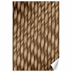 Woven Rope Texture Textures Rope Canvas 24  X 36  by Wegoenart