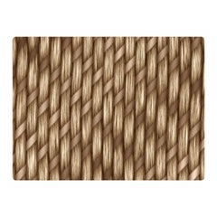 Woven Rope Texture Textures Rope Double Sided Flano Blanket (mini)  by Wegoenart