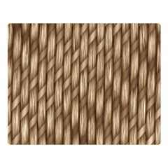 Woven Rope Texture Textures Rope Double Sided Flano Blanket (large)  by Wegoenart