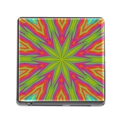 Abstract Art Abstract Background Memory Card Reader (Square 5 Slot)