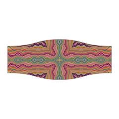 Abstract Design Abstract Art Orange Stretchable Headband by Wegoenart