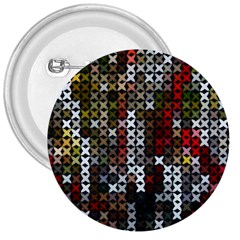 Christmas Cross Stitch Background 3  Buttons by Wegoenart