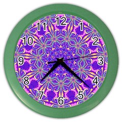 Art Abstract Background Color Wall Clock