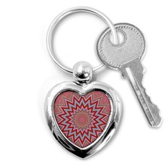 Abstract Art Abstract Background Key Chains (heart)  by Wegoenart