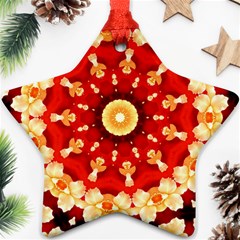 Abstract Art Abstract Background Star Ornament (two Sides) by Wegoenart