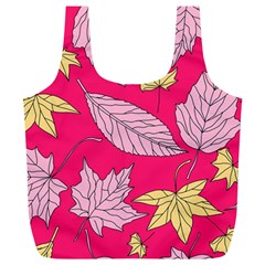 Autumn Dried Leaves Dry Nature Full Print Recycle Bag (xl) by Wegoenart