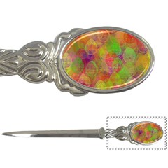 Easter Egg Colorful Texture Letter Opener by Wegoenart