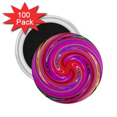 Abstract Art Abstract Background 2 25  Magnets (100 Pack)  by Wegoenart