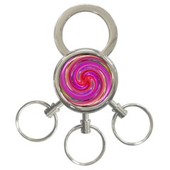 Abstract Art Abstract Background 3-ring Key Chains by Wegoenart