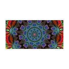 Abstract Art Blue Orange Yoga Headband by Wegoenart