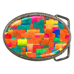 Pattern Texture Background Color Belt Buckles by Wegoenart