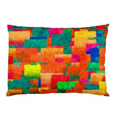 Pattern Texture Background Color Pillow Case by Wegoenart