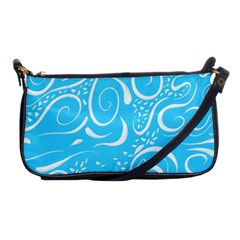 Scribble Reason Design Pattern Shoulder Clutch Bag by Wegoenart