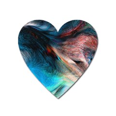 Background Art Abstract Watercolor Heart Magnet by Wegoenart