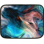 Background Art Abstract Watercolor Double Sided Fleece Blanket (Mini)  35 x27  Blanket Front