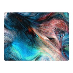 Background Art Abstract Watercolor Double Sided Flano Blanket (mini)  by Wegoenart