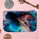 Background Art Abstract Watercolor Large Coin Purse Back