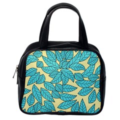 Leaves Dried Leaves Stamping Classic Handbag (one Side) by Wegoenart