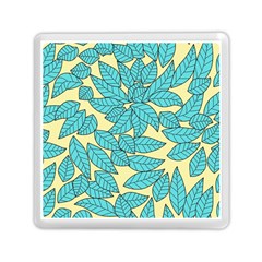 Leaves Dried Leaves Stamping Memory Card Reader (square) by Wegoenart