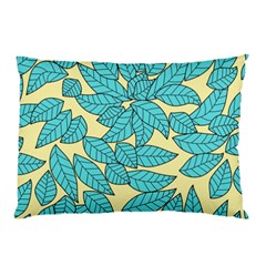 Leaves Dried Leaves Stamping Pillow Case (two Sides) by Wegoenart