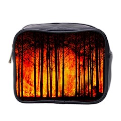 Forest Fire Forest Climate Change Mini Toiletries Bag (two Sides) by Wegoenart