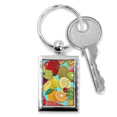 Fruit Picture Drawing Illustration Key Chains (rectangle)  by Wegoenart