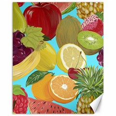 Fruit Picture Drawing Illustration Canvas 11  X 14  by Wegoenart