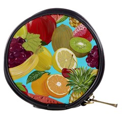 Fruit Picture Drawing Illustration Mini Makeup Bag by Wegoenart