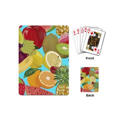 Fruit Picture Drawing Illustration Playing Cards (mini)