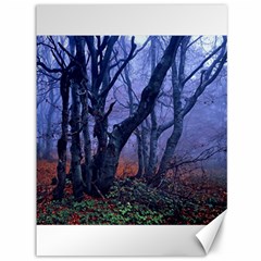 Beeches Autumn Foliage Forest Tree Canvas 36  X 48  by Wegoenart