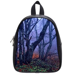 Beeches Autumn Foliage Forest Tree School Bag (small) by Wegoenart