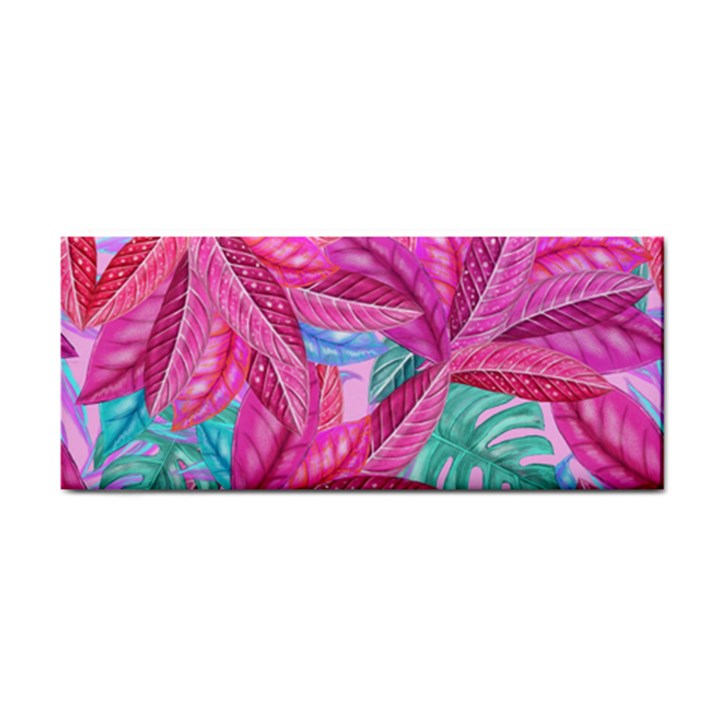 Leaves Tropical Reason Stamping Hand Towel