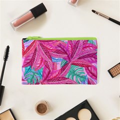 Leaves Tropical Reason Stamping Cosmetic Bag (xs) by Wegoenart