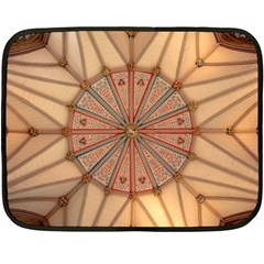 York Minster Chapter House Fleece Blanket (mini) by Wegoenart