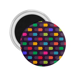 Background Colorful Geometric 2.25  Magnets