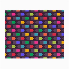 Background Colorful Geometric Small Glasses Cloth