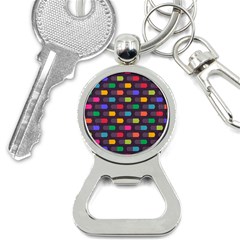 Background Colorful Geometric Bottle Opener Key Chains