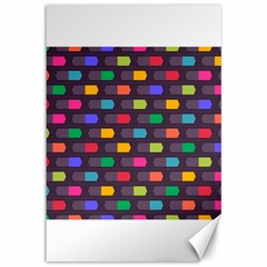 Background Colorful Geometric Canvas 12  x 18 