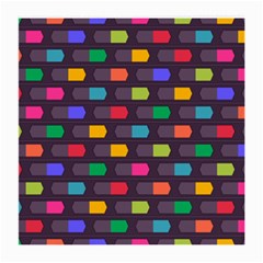 Background Colorful Geometric Medium Glasses Cloth