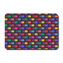 Background Colorful Geometric Small Doormat 