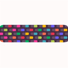 Background Colorful Geometric Large Bar Mats